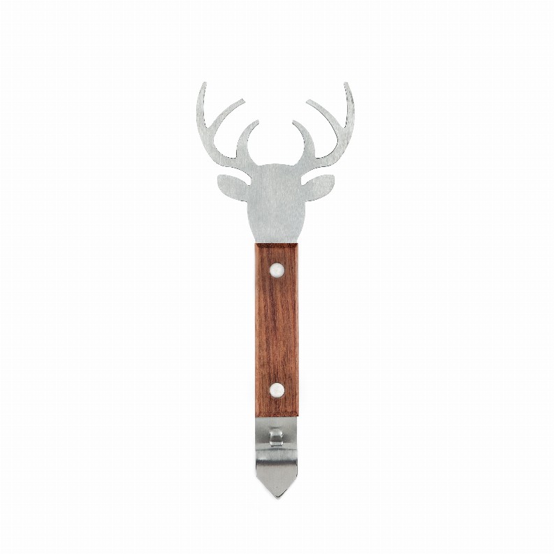 Stag Acacia Wood Bottle Opener By Foster & Rye