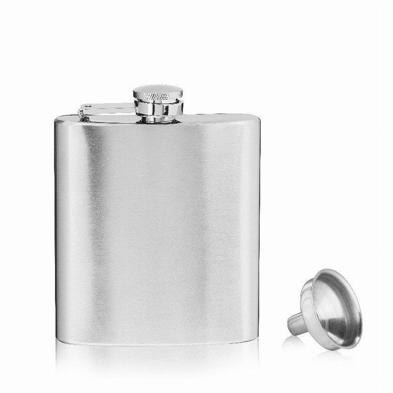 Trueflask 6 Ounce Stainless Steel Flask By True