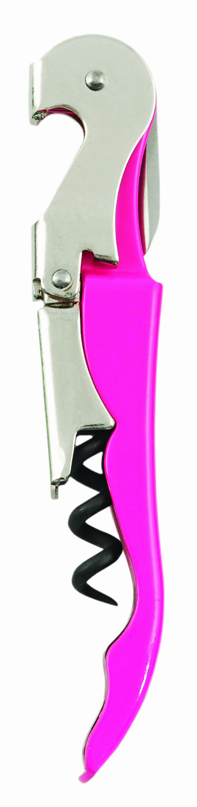 Truetap Double Hinged Waiter'S Corkscrew By True - Pink