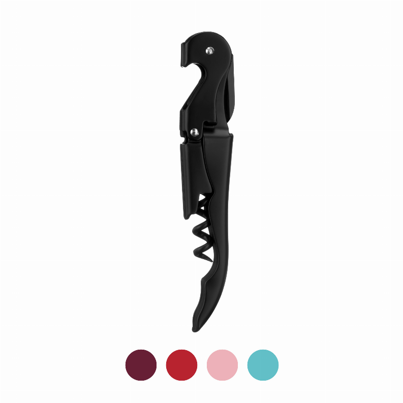 Truetap: Double-Hinged Corkscrew - Matte Black With Black