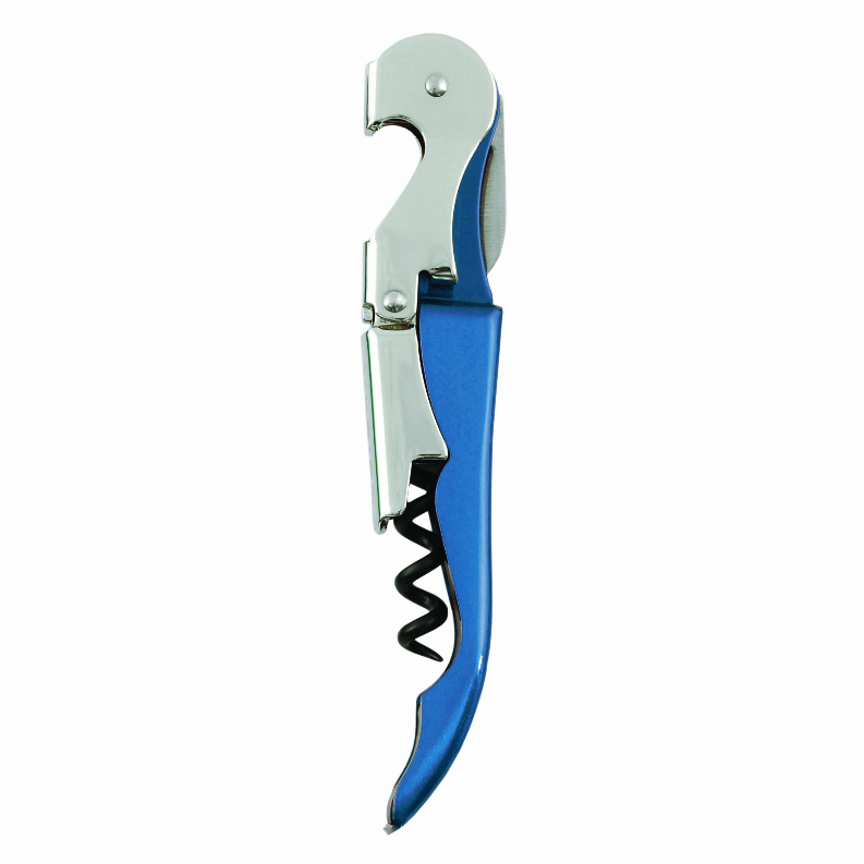 Truetap: Double-Hinged Corkscrew - Metallic Blue