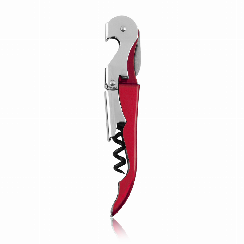 Truetap: Double-Hinged Corkscrew - Metallic Red