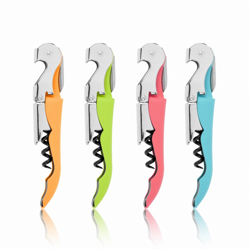 Truetap: Soft-Touch Double-Hinged Corkscrew