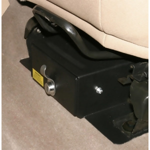 97-06 WRANGLER CONCEAL CARRY UNDER SEAT SECURITY DRAWER VEHICLES W/ SEAT THAT FLIPS FORWARD