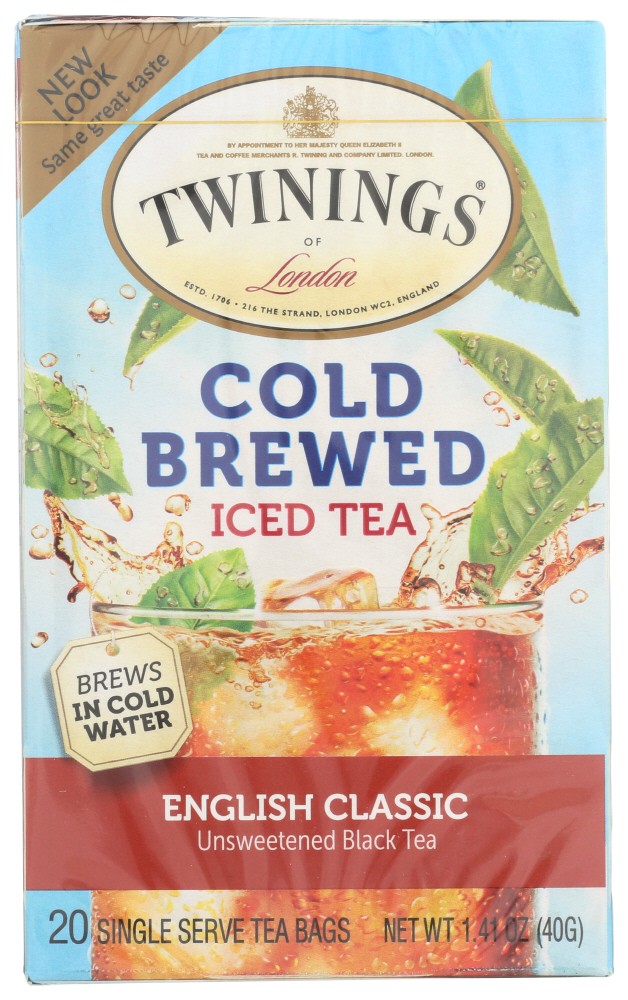 Twinings Cold Brew English Classic Iced Tea (6x20 Bag)