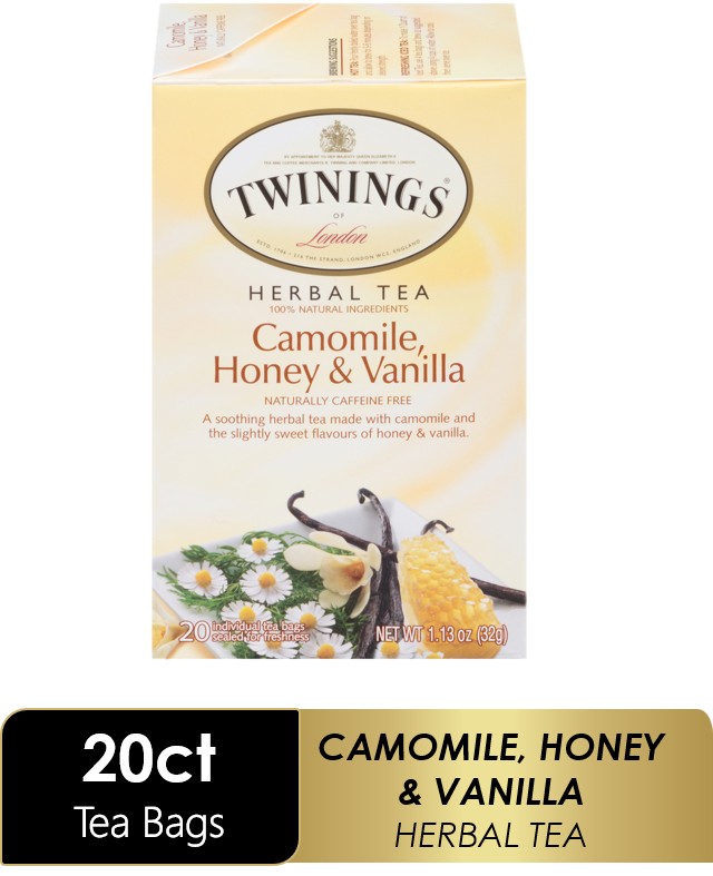 Twinings Herbal Camomile, Honey & Vanilla Tea (6x20 Bag)