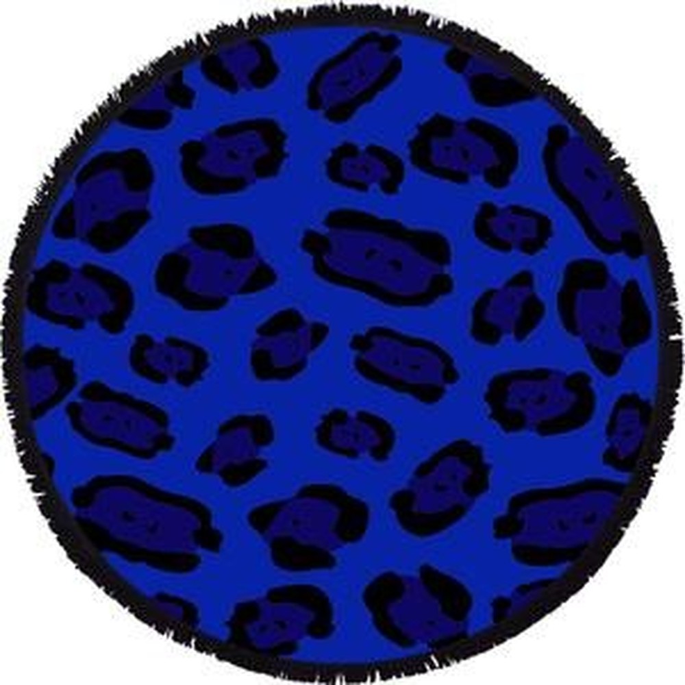 Leopard Beach Towel - Round
