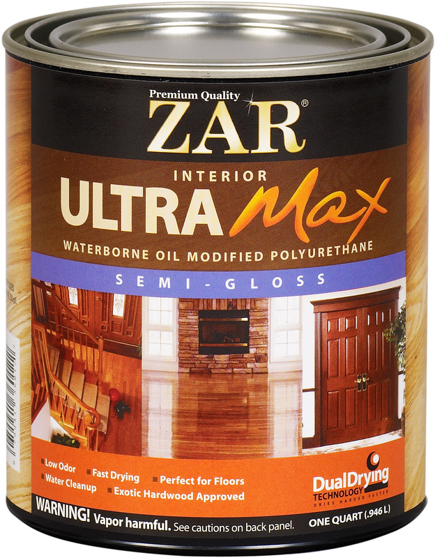 Quart Ul Interior Semi-Gloss Water Polyurethane