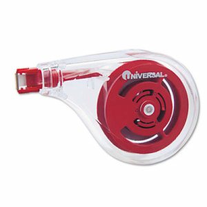 Sideways Application Correction Tape, 1/5" x 393", 2/Pack