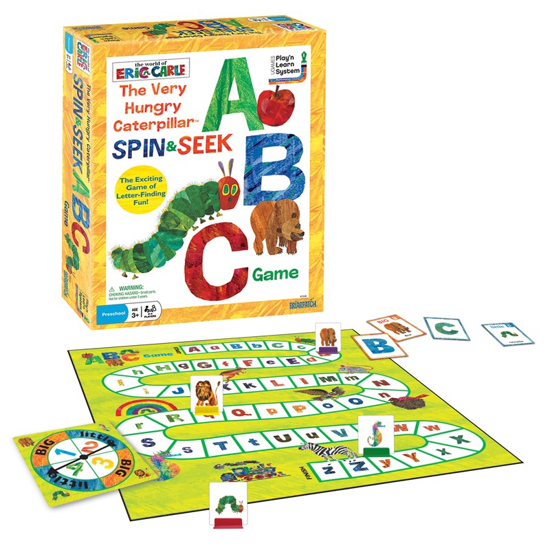 The Very Hungry Caterpillar Spin & Seek ABC Game