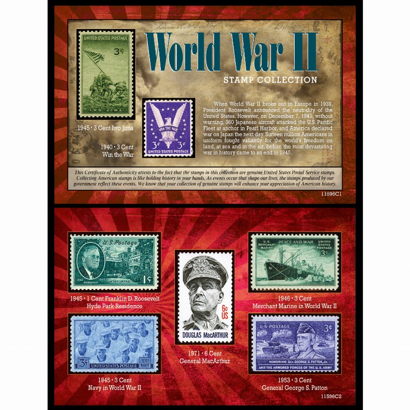 World War II Stamp Collection