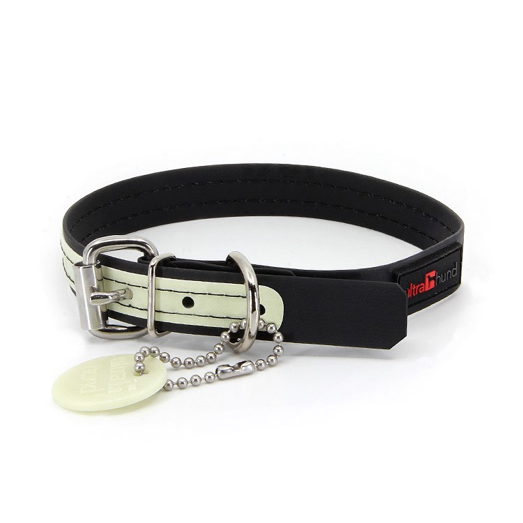 Play Glow Collar 3/4"x12" Black