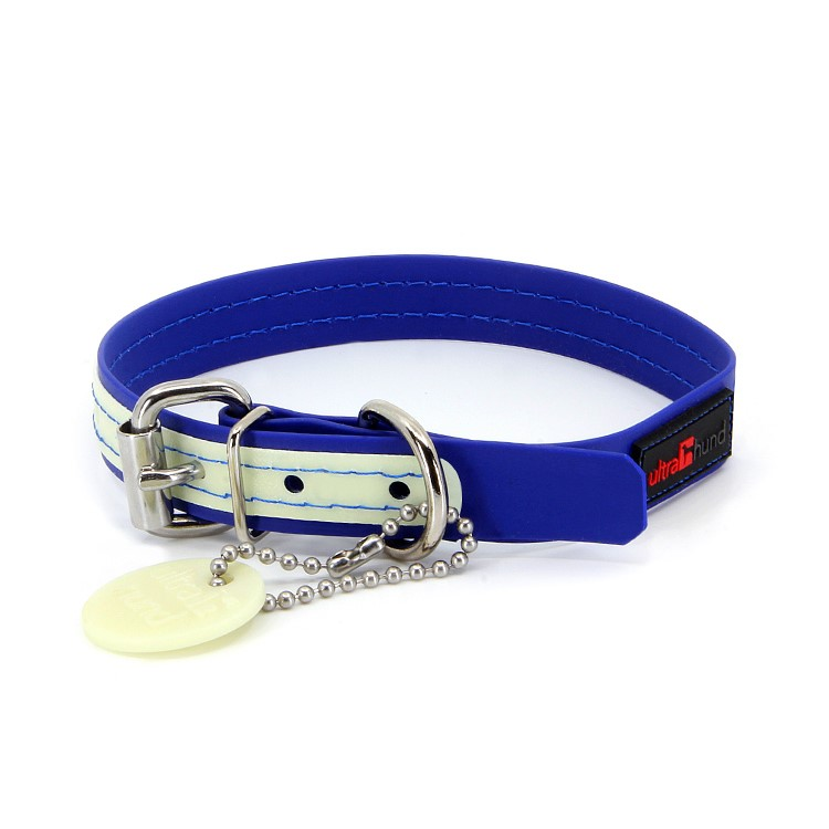 Play Glow Collar 3/4"x14" Blue