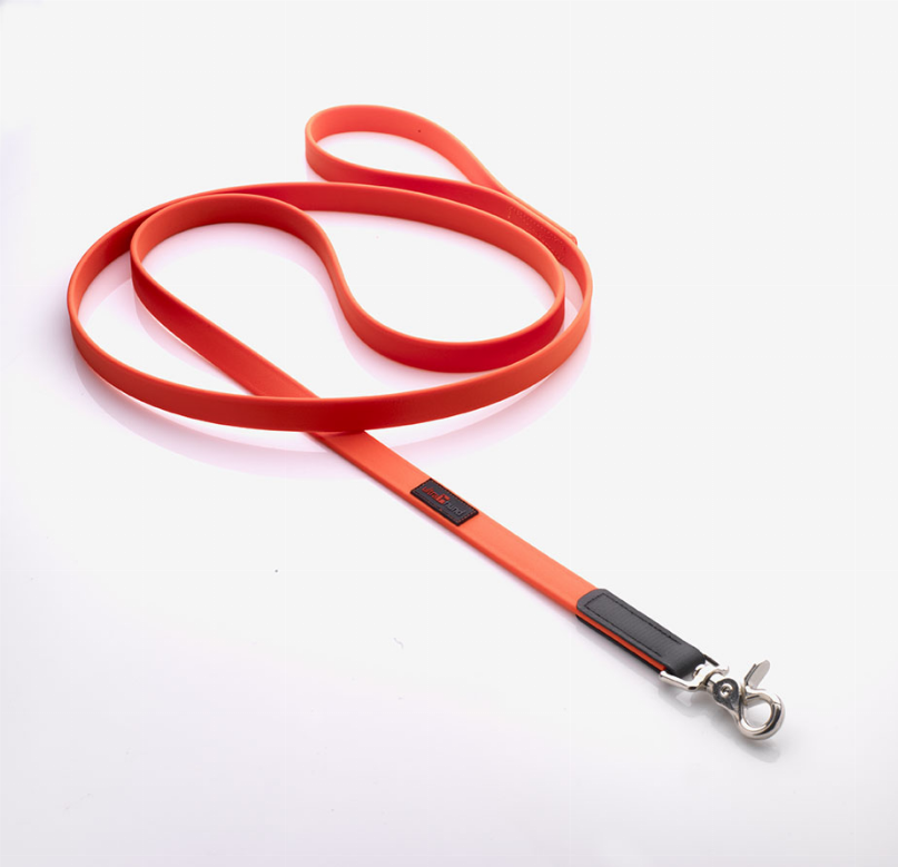 Boss Regular Leash 3/4"x4' Orange