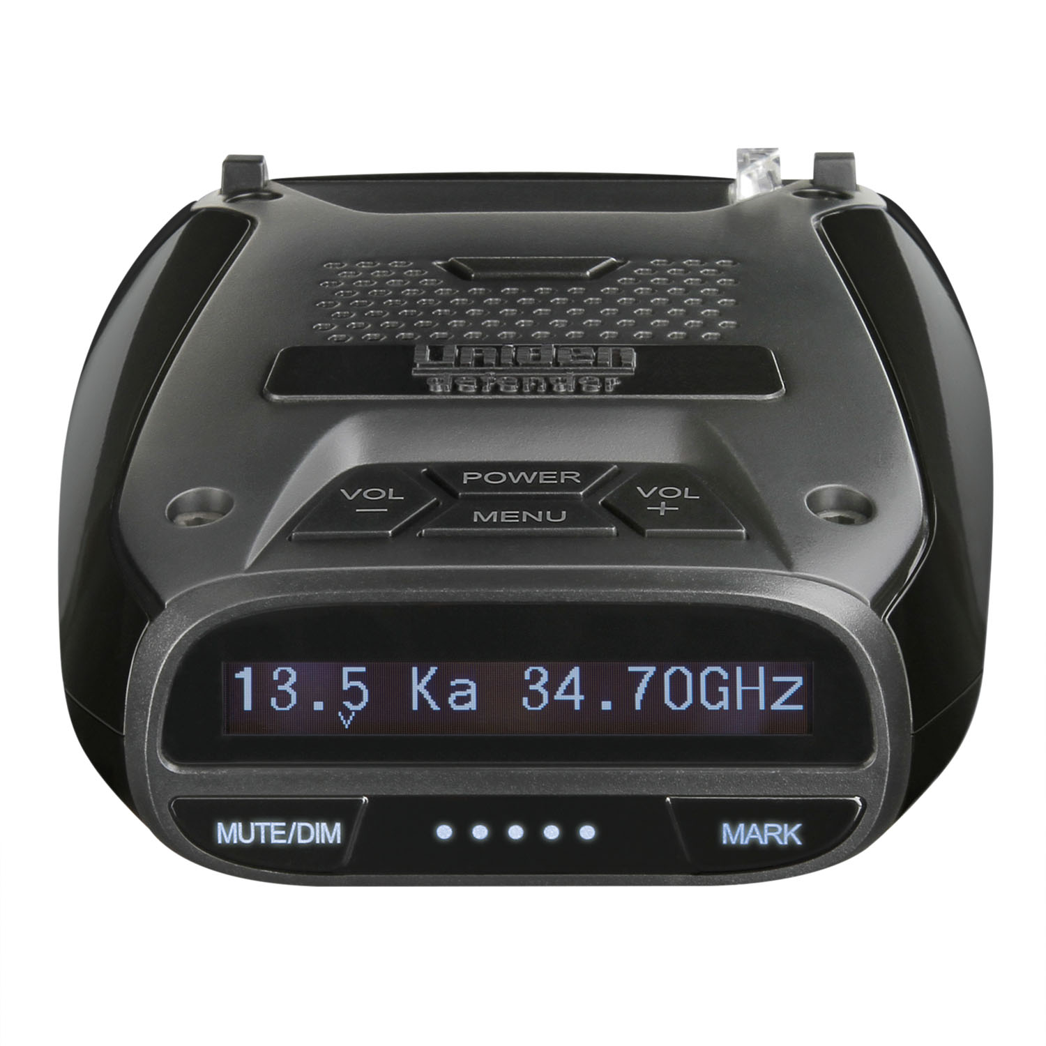 UNIDEN - DELUXE RADAR/LASER DETECTOR WITH BUILT IN GPS FOR RED LIGHT & SPEED CAMERAS, MAX SPEED WARNING, VOICE ALERT, SIGNAL STR