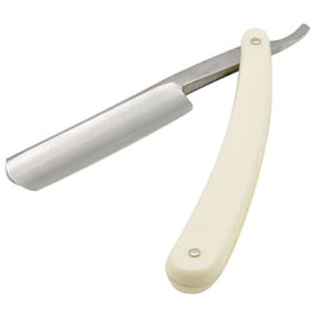 Straight Edge Razor White