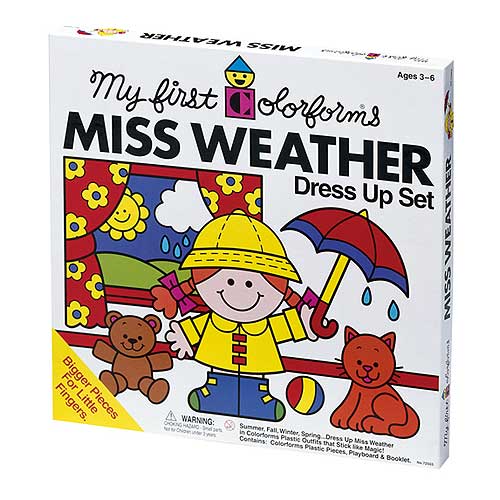 Miss Weather Dress Up Set