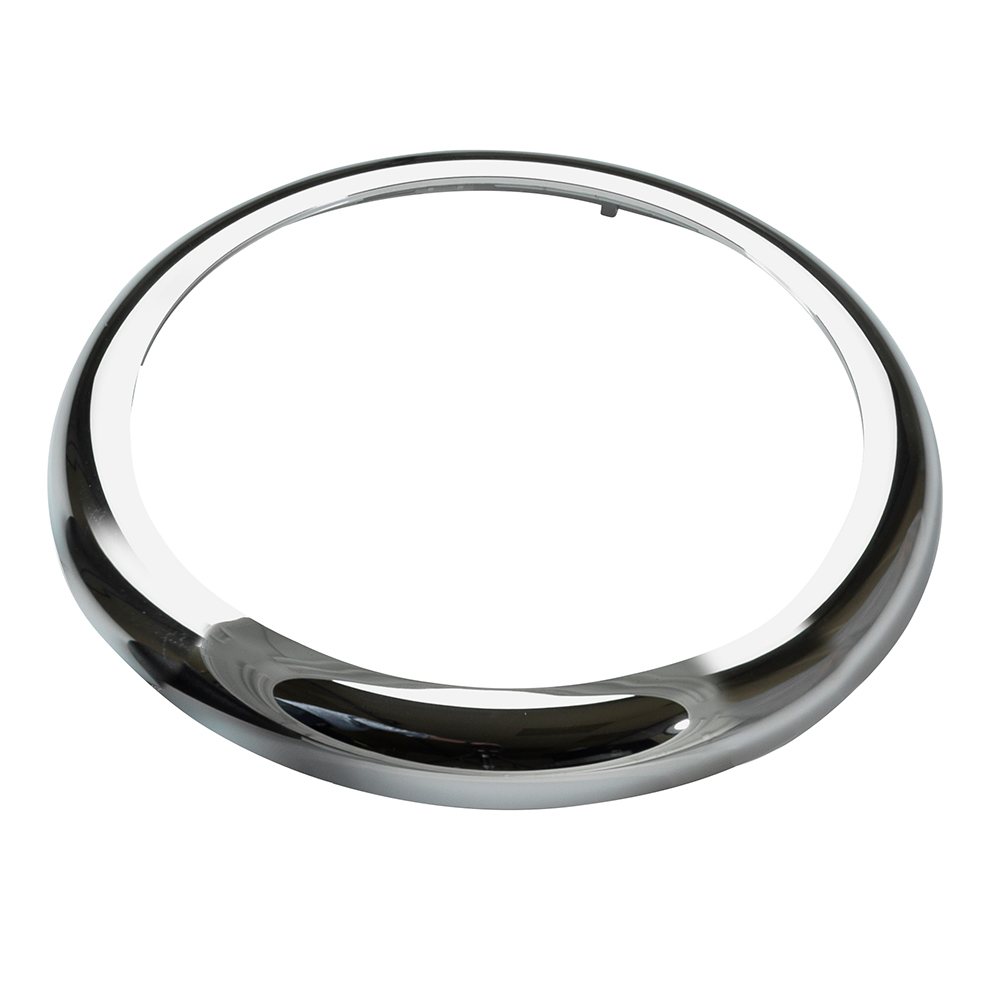 VDO Marine 110mm ViewLine Bezel - Round - Chrome