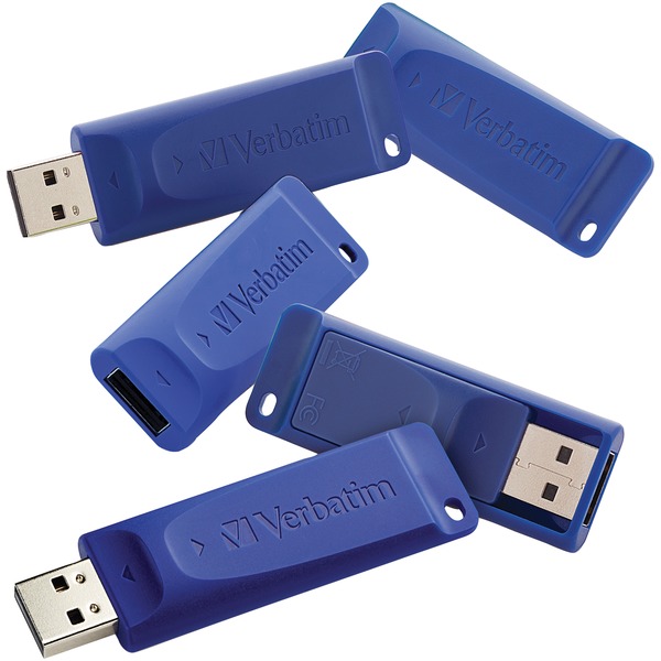 Verbatim 99810 16GB USB Flash Drive, 5 pk