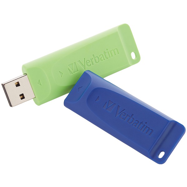 Verbatim 99812 64GB Store 'n' Go USB Flash Drive, 2 pk