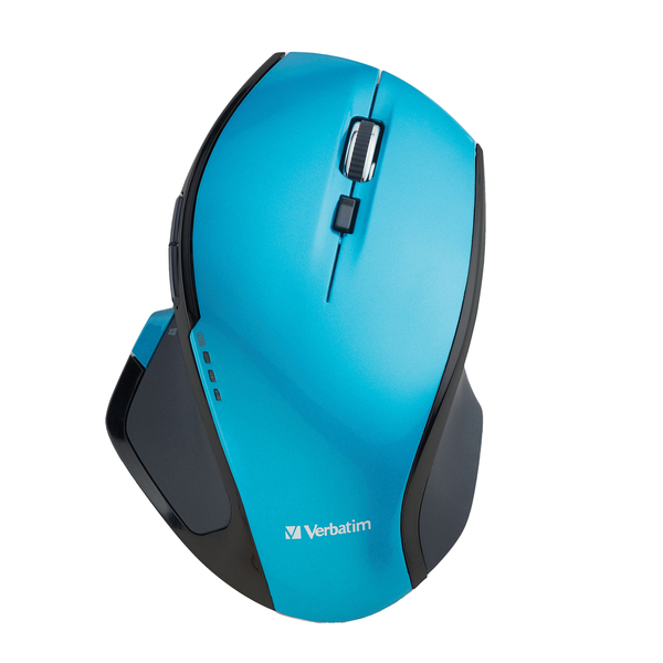 WRLS 8BUTN DLX MOUSE BLU