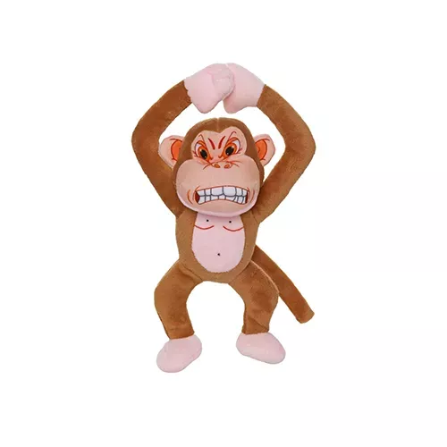 Mighty Jr Angry Animals Junior Tan Monkey