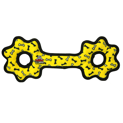 Tuffy Ultimate Tug-O-Gear - large Yellow