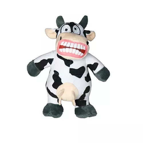 Mighty Jr Angry Animals Junior Black & White Mad Cow