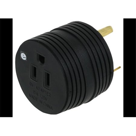 30Am-15Af Adapter Plug, Round, Bulk