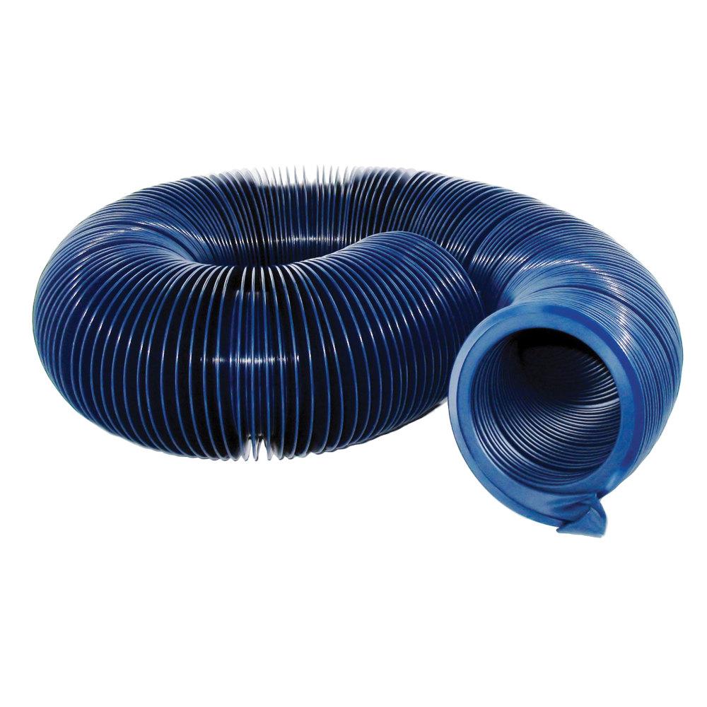 Quick Drain Hose, Std., 10Ft, Blue, Bagged