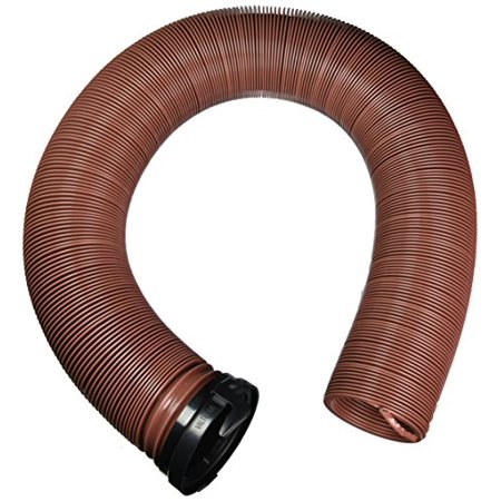 Ez Flush Hd Drain Hose, 10Ft, With T1024, Bronze, Bagged