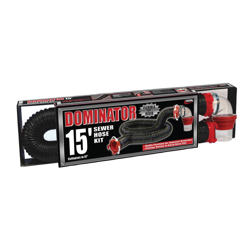 Dominator Sewer Hose Kit, 15', Boxed