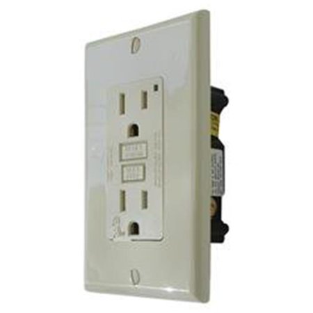 Gfi Receptacle - White - 20 Amp