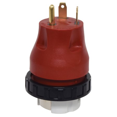 30A - 50A Detachable Adapter Plug, Carded