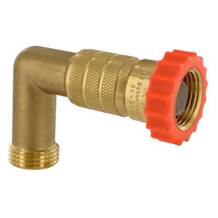 Water Regulator  90 Degree W/Hose Saver