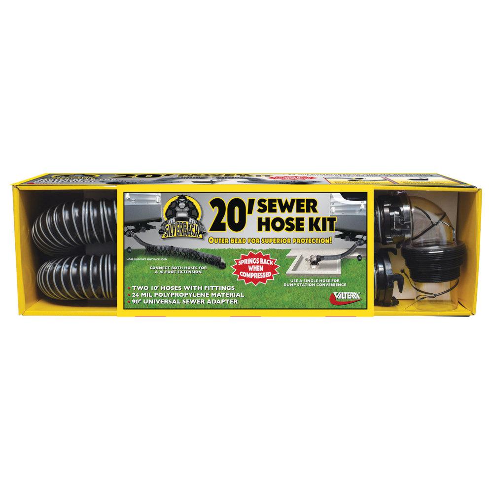 Silverback Sewer Hose Kit, 20Ft, Boxed