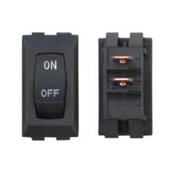 Labeled On/Off Switch - Black 3/Bag