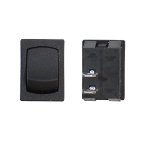 Mini Momentary On/Off Spst - Black 1/Card