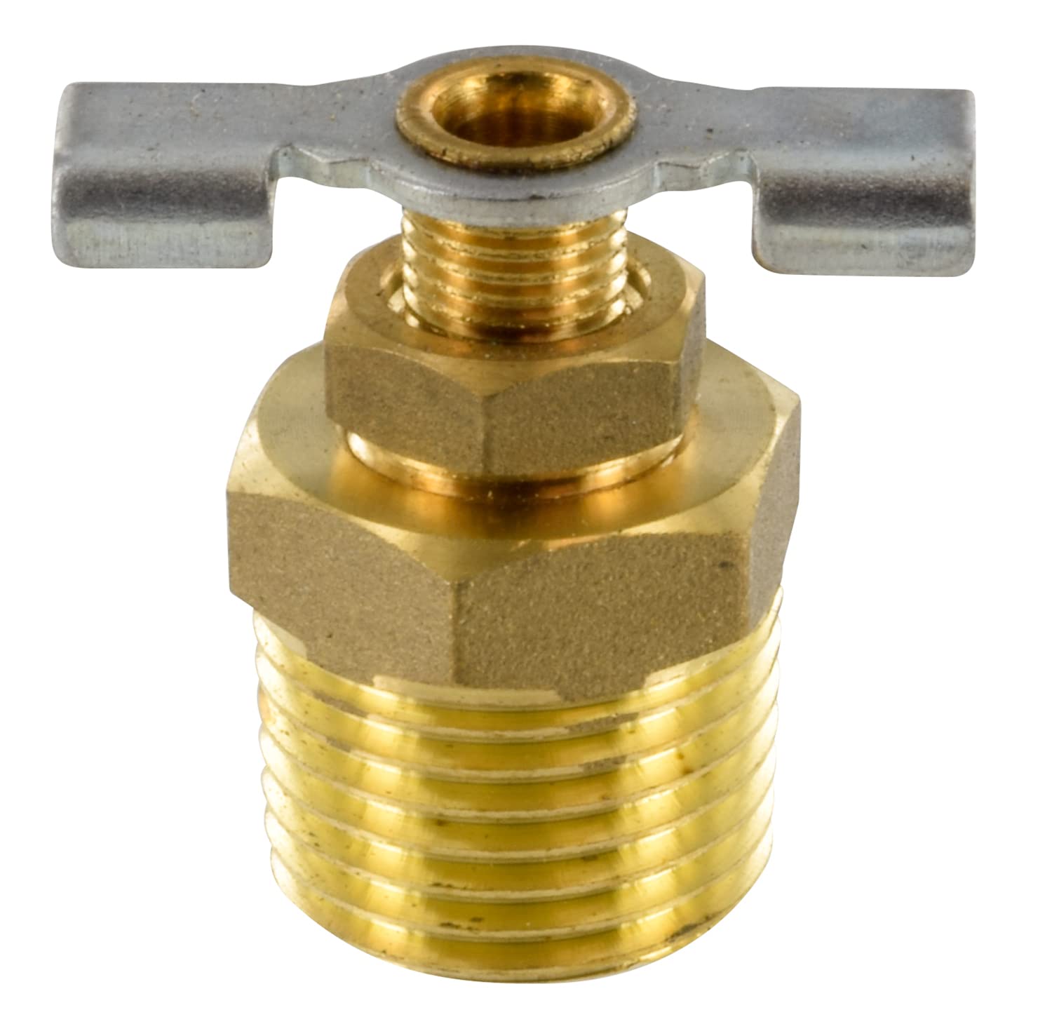 WATER HEATER DRAIN VALVE 1/2IN CARDED