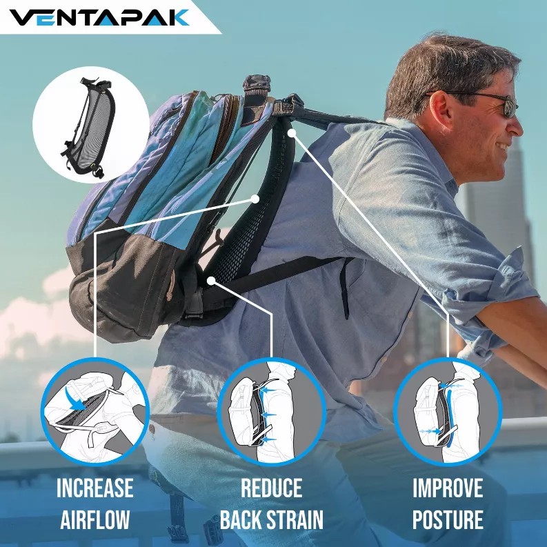 VentaPak - Backpack Comfort Accessory - Lightweight