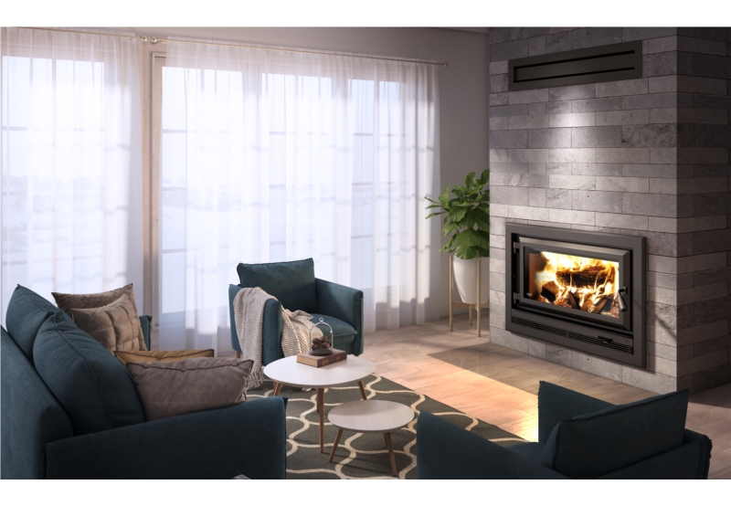 VB00017 - Ventis HE275CF ZC Wood Fireplace - Unit