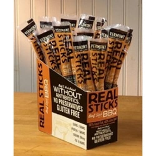 Vermont Smoke & Cure Realsticks BBQ (24x1Oz)