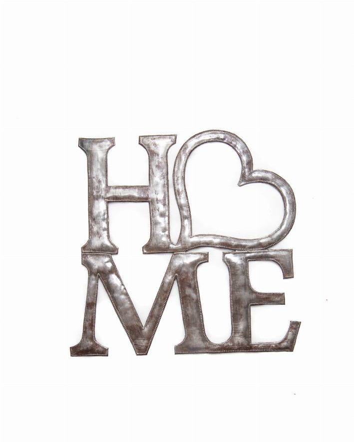 Metal Art - I Heart Home