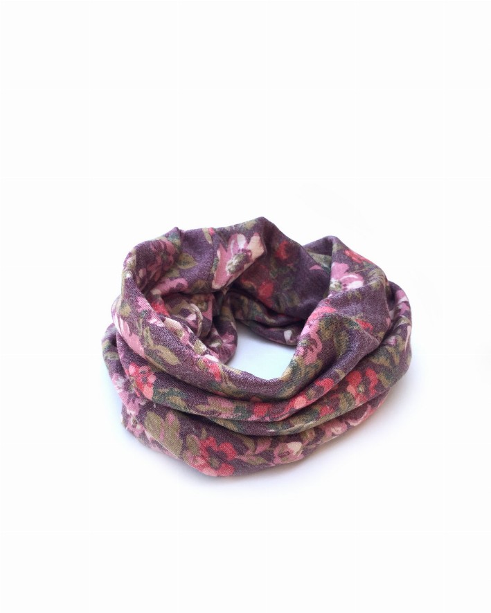 Mulberry Fall Floral Gaiter