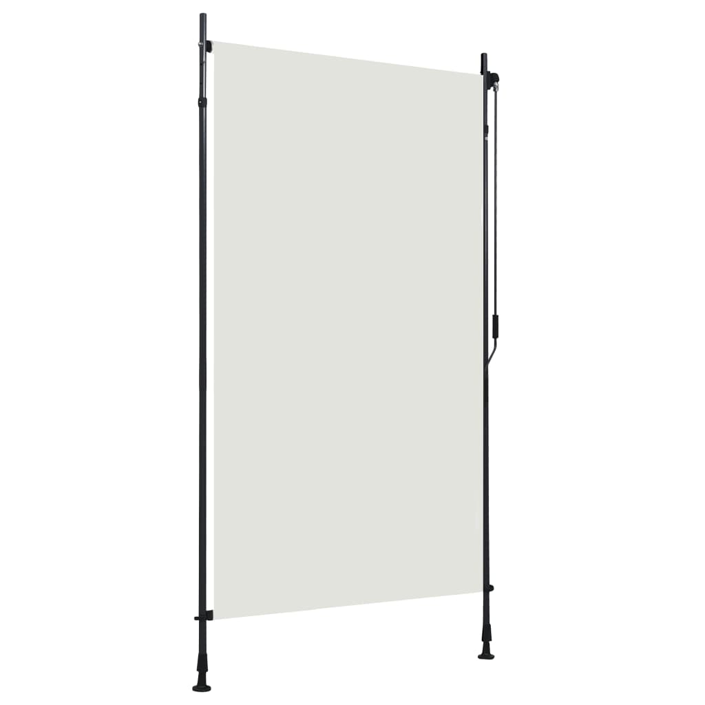 vidaXL Outdoor Roller Blind 47.2"x106.3" Cream