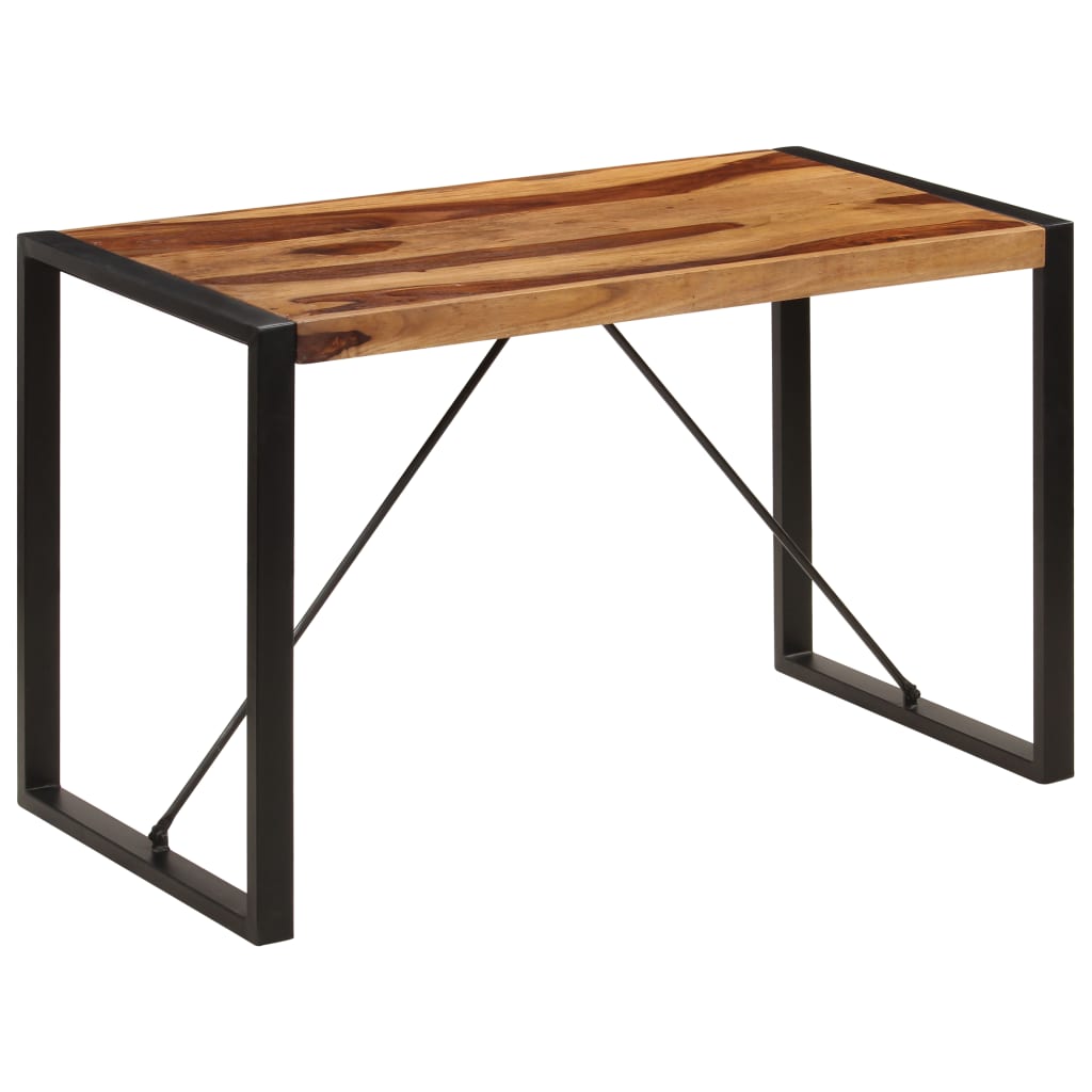 vidaXL Dining Table 47.2"x23.6"x29.9" Solid Sheesham Wood