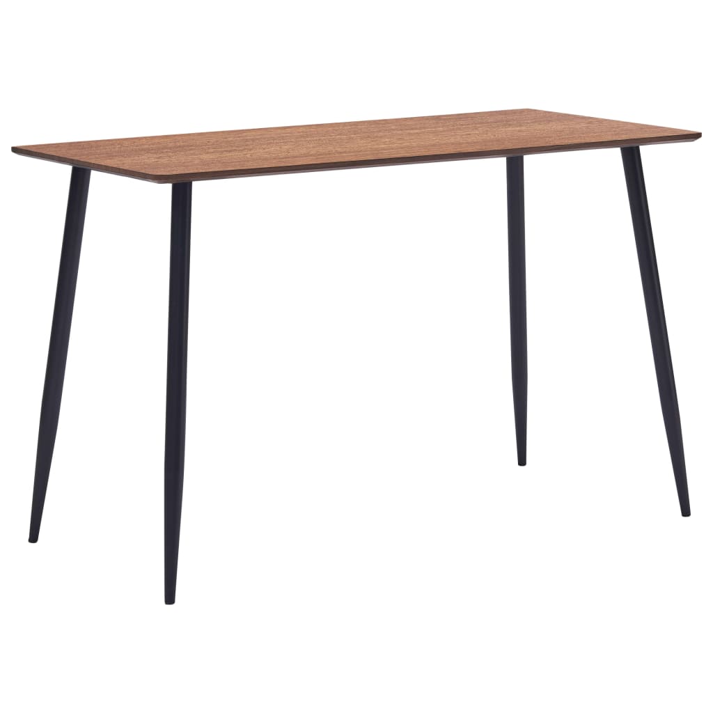 vidaXL Dining Table Brown 47.2"x23.6"x29.5"