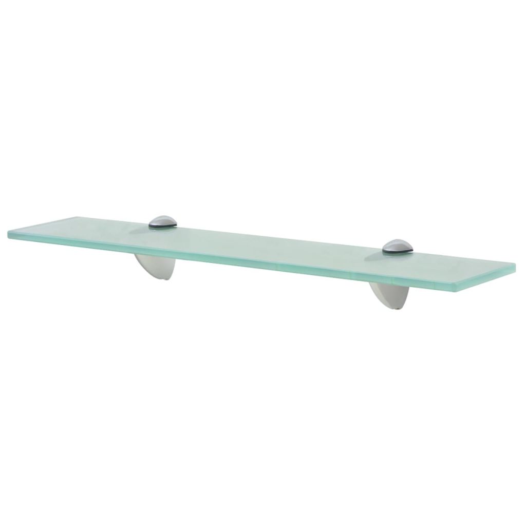 vidaXL Floating Shelf Glass 19.7"x7.9" 0.3"