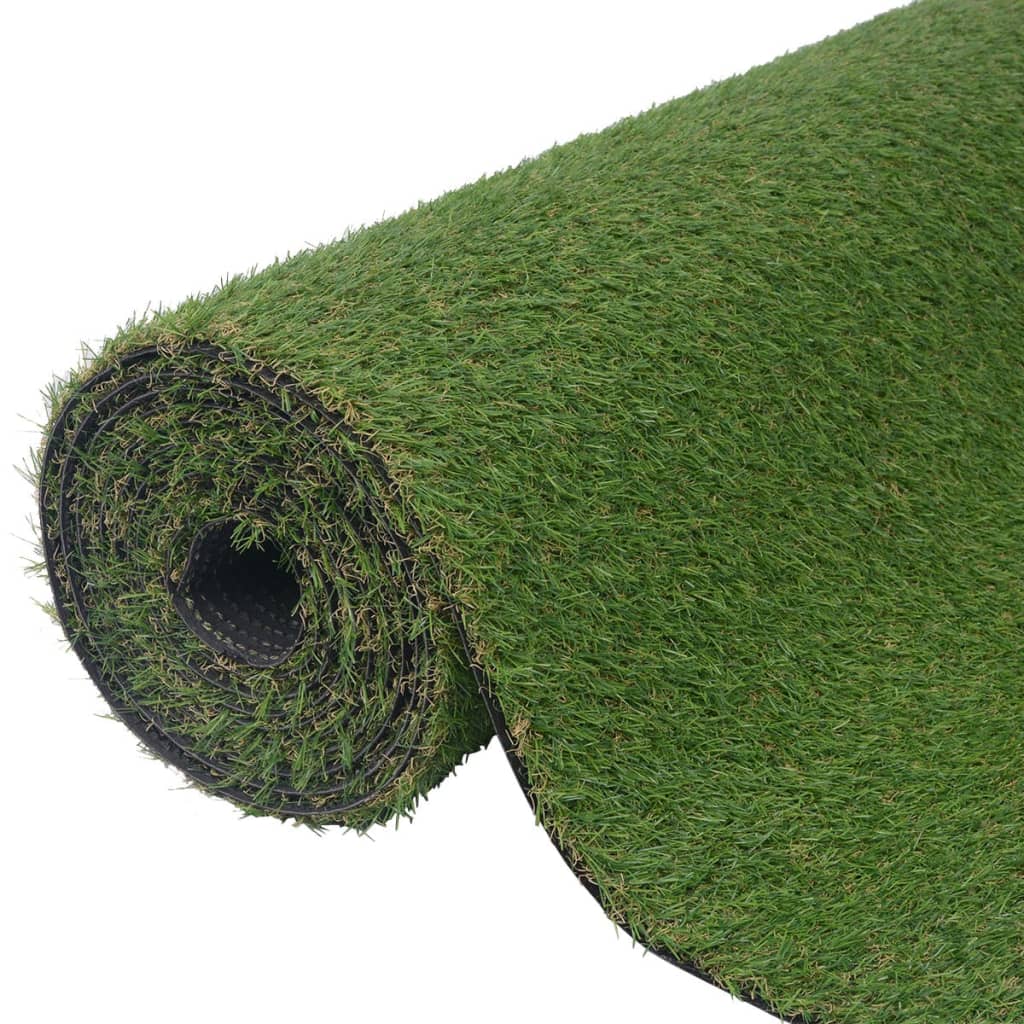 vidaXL Artificial Grass 4.9'x26.2'/0.8 Green"