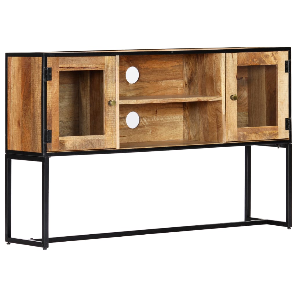 vidaXL TV Cabinet 47.2"x11.8"x29.5" Solid Reclaimed Wood